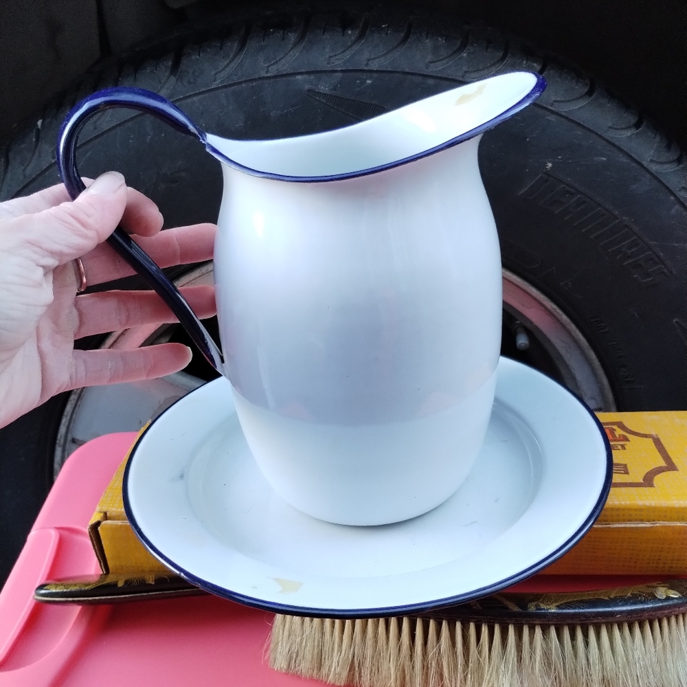 Pitcher and bowl